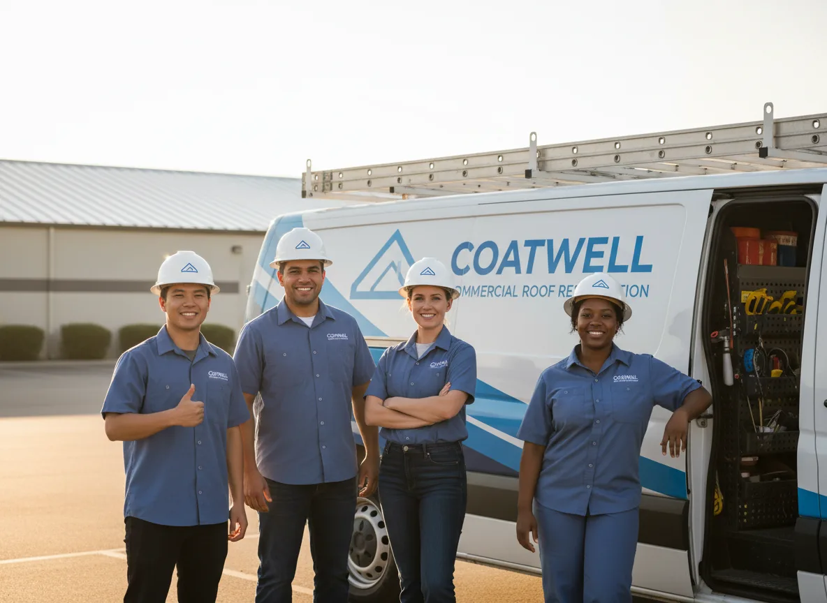 Commercial roof coating company in Egan, LA